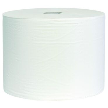 P-10 1-layer Industrial paper on roll - cellulose - white